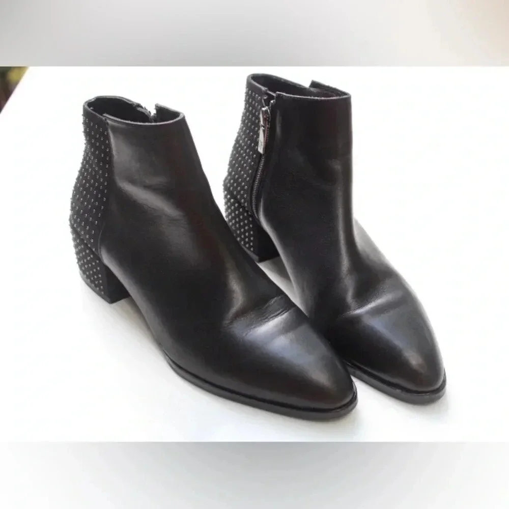 Donald J. Pliner studded ankle boots